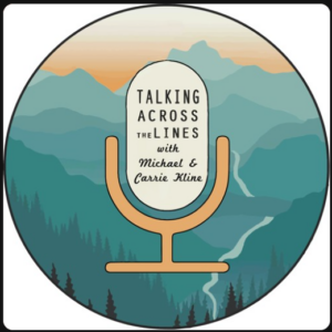 Logo for Talking Across the Lines podcast